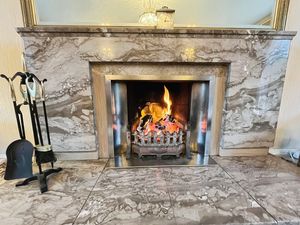 Fireplace- click for photo gallery